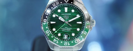 TAG Heuer Aquaracer Professional 300 GMT Emerald Waters Dial 42 mm Ref. WBP5115 (09/2025)