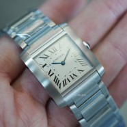 NEW!!! Cartier Tank Francaise Quartz Medium 32 mm Ref.WSTA0074 (NEW Thai AD 09/2025)