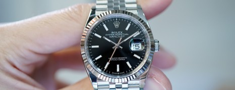 Rolex Datejust Jubilee Bright Black Dial 36 mm Ref.126234 (10/2024)