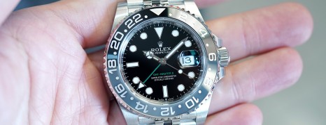 NEW!!! Rolex GMT-Master II Jubilee (Bruce Wayne) 40 mm Ref.126710GRNR (NEW 11/2025)