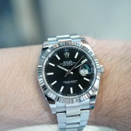 Rolex Datejust 41 White Gold Bezel Black Dial 41 mm Ref.126334 (Thai AD 10/2021)