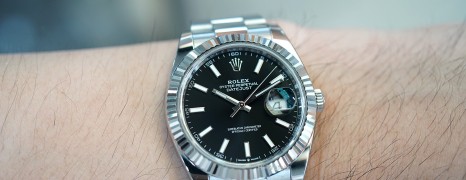Rolex Datejust 41 White Gold Bezel Black Dial 41 mm Ref.126334 (Thai AD 10/2021)