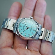 NEW!!! Rolex Oyster Perpetual Turquoise Blue Dial (Tiffany) 31 mm Ref.277200 (NEW Thai AD 12/2025)