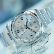 Rolex Oyster Perpetual Silver Dial 34 mm REF.114200 (Thai AD 06/2017)