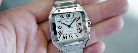 NEW!!! Cartier Santos Medium Size 35.1 mm Ref.WSSA0029 (NEW Thai AD 12/2025)