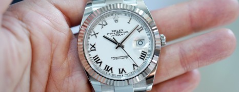 Rolex Datejust 41 White Gold Bezel White Roman Dial 41 mm Ref.126334 (03/2022)