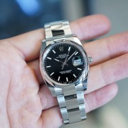 Rolex Oyster Perpetual Date Black Dial 34 mm Ref.115200 (11/2020)