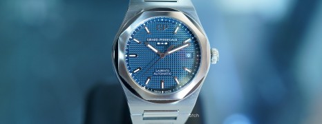 Girard-Perregaux Laureato Midnight Blue Dial 38 mm Ref.81005-11-3460-1CM (Thai AD 06/2025)
