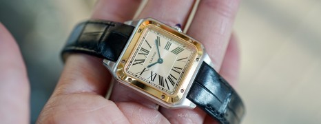 Cartier Santos Dumont 18K Rose Gold Bezel Size Small Ref.W2SA0012 (Thai AD 03/2022)