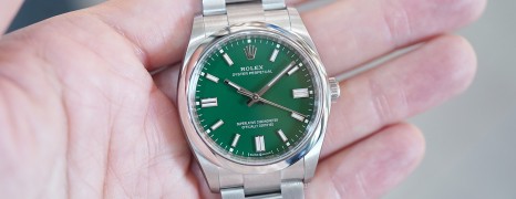 NOS!!! Rolex Oyster Perpetual Green Dial 36 mm REF.126000 (NOS 03/2023)