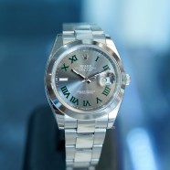 Rolex Datejust 41 Slate Grey Roman (Wimbledon) Dial 41 mm Ref.126300 (12/2022)