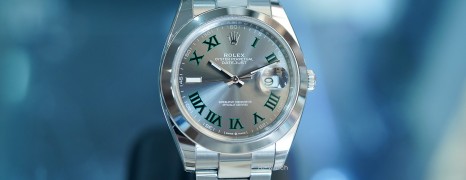 Rolex Datejust 41 Slate Grey Roman (Wimbledon) Dial 41 mm Ref.126300 (12/2022)