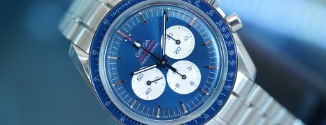 NOS!!! Omega Speedmaster Olympic Games Collection Tokyo 2020 Blue Dial 42 mm (NOS 2018)