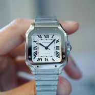 NEW!!! Cartier Santos Medium Size White Dial 35.1 mm Ref.WSSA0029 (NEW 03/2026)