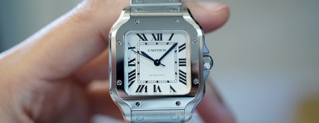 NEW!!! Cartier Santos Medium Size White Dial 35.1 mm Ref.WSSA0029 (NEW 03/2026)