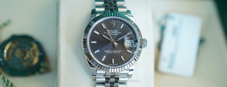 Rolex Datejust Jubilee Dark Grey Roman Dial 31 mm REF.278274 (07/2021)