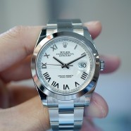 NEW!! Rolex Datejust 41 White Roman Dial 41 mm Ref.126300 (NEW Thai AD 06/2026)