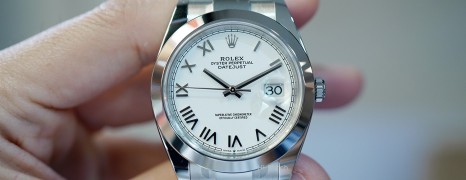 NEW!! Rolex Datejust 41 White Roman Dial 41 mm Ref.126300 (NEW Thai AD 06/2026)