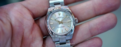 NEW!!! Rolex Oyster Perpetual Lady Silver Dial 28 mm Ref.276200 (NEW Thai AD 03/2022)