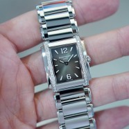 NEW!!! Patek Philippe Twenty~4 Gray Sunburst Dial 25.1 x 30 mm Ref.4910/1200A-010 (NEW Thai AD 03/2026)