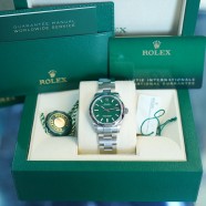 Rolex Oyster Perpetual Green Dial 31 mm Ref.277200 (04/2021)