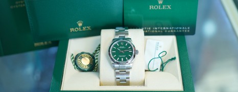 Rolex Oyster Perpetual Green Dial 31 mm Ref.277200 (04/2021)