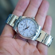 Rolex Oyster Perpetual Lavender Dial 34 mm REF.124200 (Thai AD 07/2026)