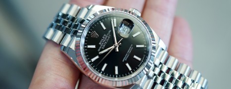 NEW!!! Rolex Datejust Jubilee Bright Black Dial 36 mm Ref.126234 (NEW Thai AD 08/2026)