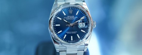 Rolex Datejust Blue Dial 36 mm Ref.126200 (01/2025)