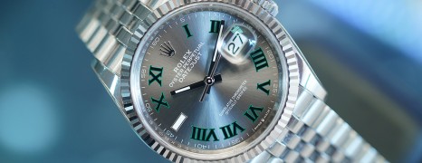 Rolex Datejust Jubilee Slate Grey Roman (Wimbledon) Dial 36 mm Ref.126234 (09/2023)