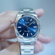Rolex Oyster Perpetual Blue Dial 34 mm Ref.124200 (01/2025)