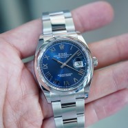 NEW!!! Rolex Datejust Bright Blue Dial 36 mm Ref.126200 (NEW Thai AD 09/2026)