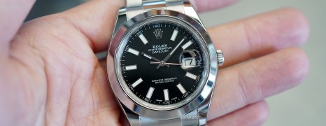 Rolex Datejust Black Dial 41 mm ref.116300 (10/2017)