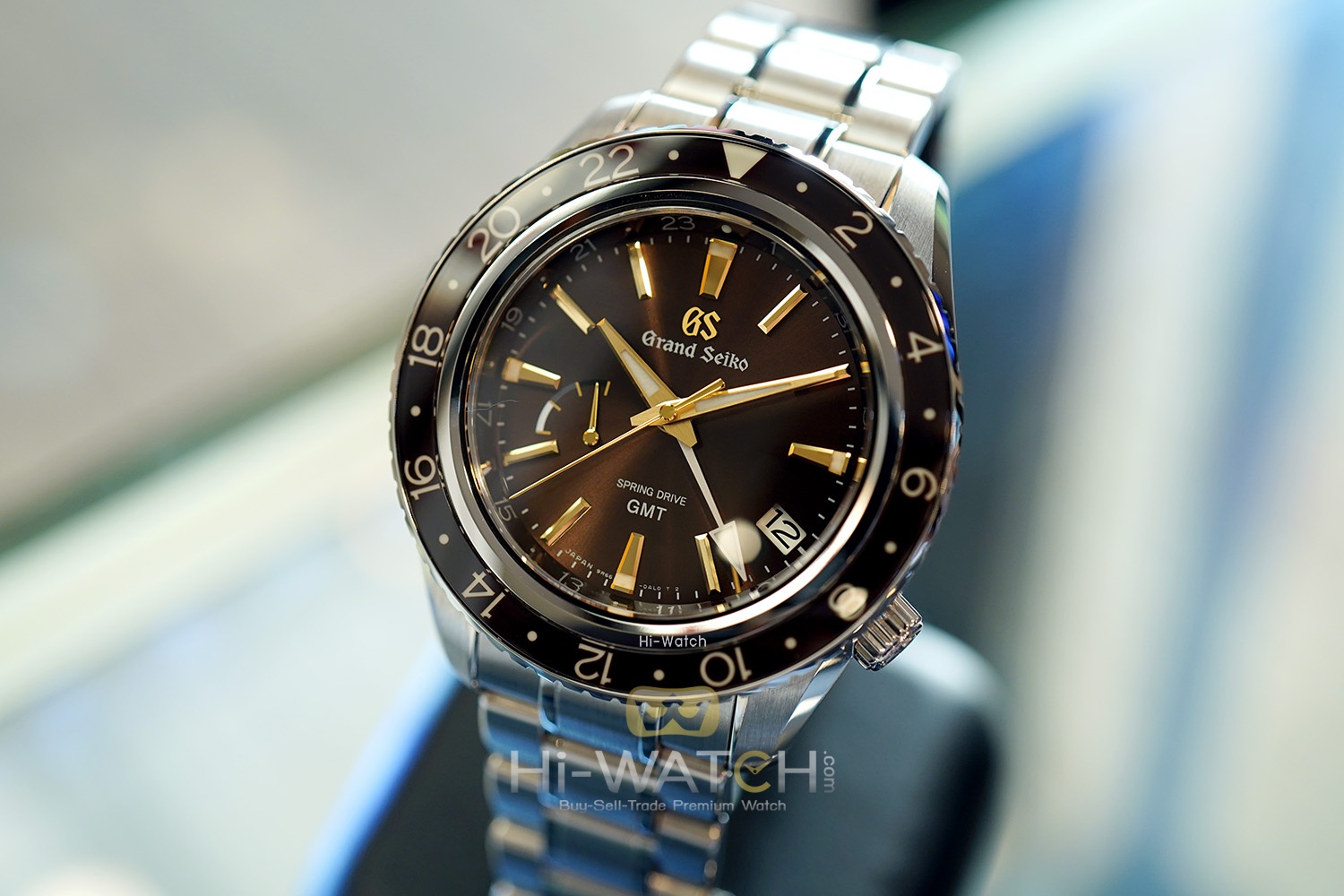 Grand Seiko Spring Drive GMT Brown Dial “Asia Limited Edition 140 Pieces”  44 mm  (12/2020) 